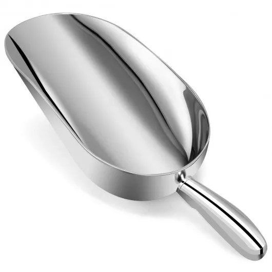 12 Oz Set of 2 Aluminum Candy Dry Goods Ice Scoop