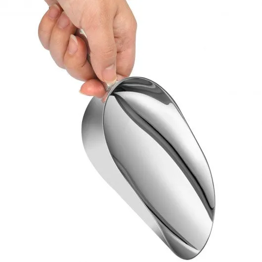 12 Oz Set of 2 Aluminum Candy Dry Goods Ice Scoop