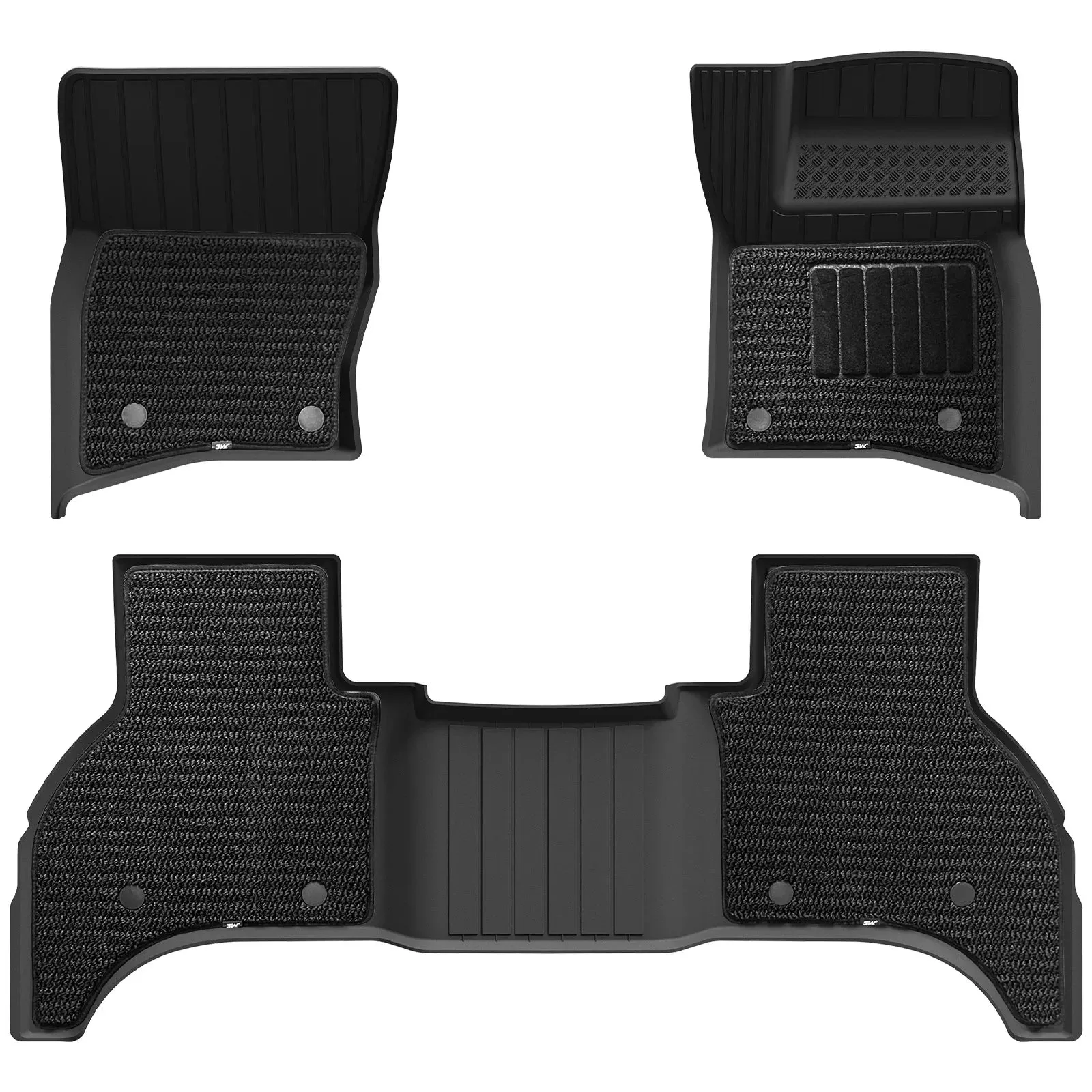 3W Car Mats for Land Rover Defender 110 5-Seater 2020-2025 RHD