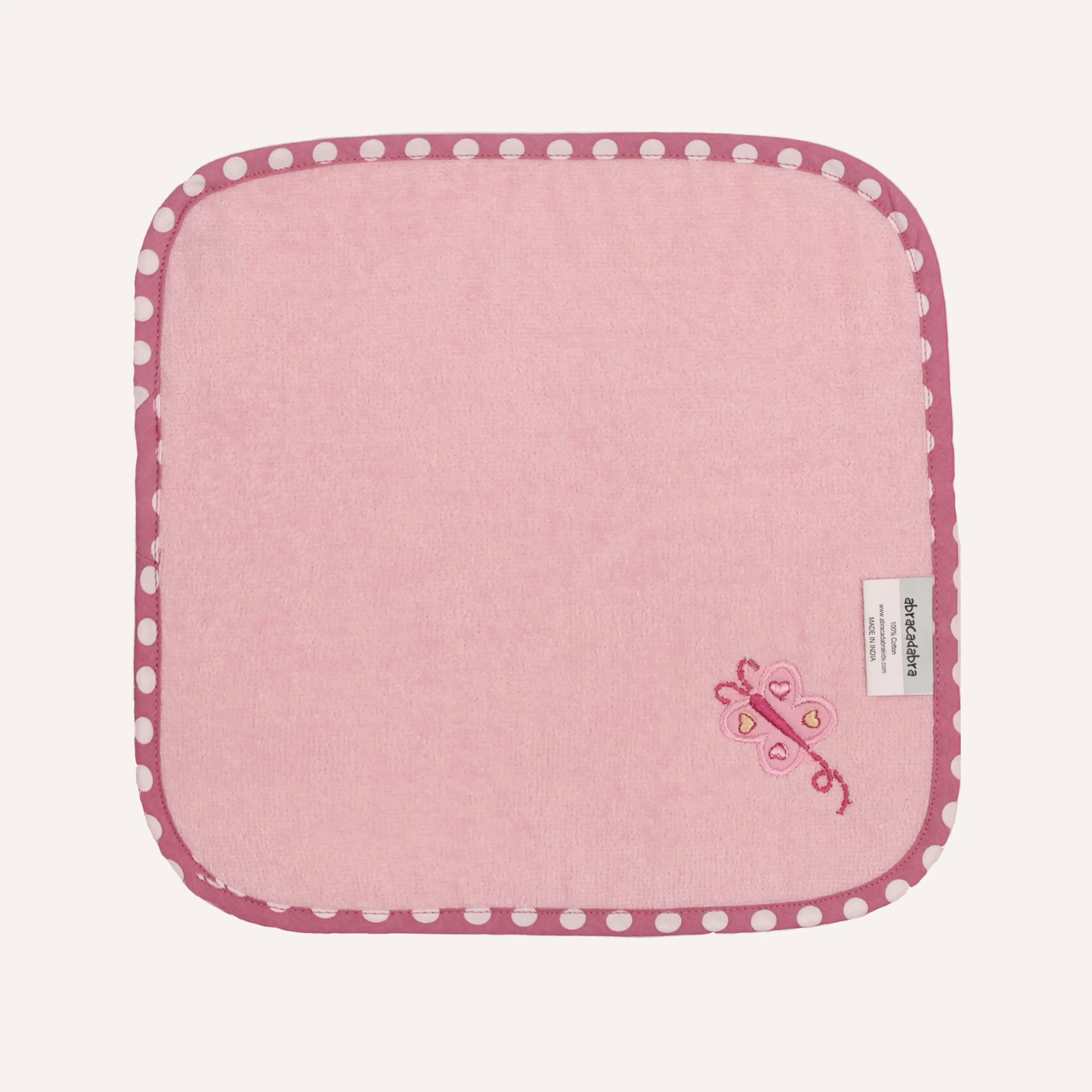 Abracadabra Hooded Towel with 2 Face Washers - Blossom