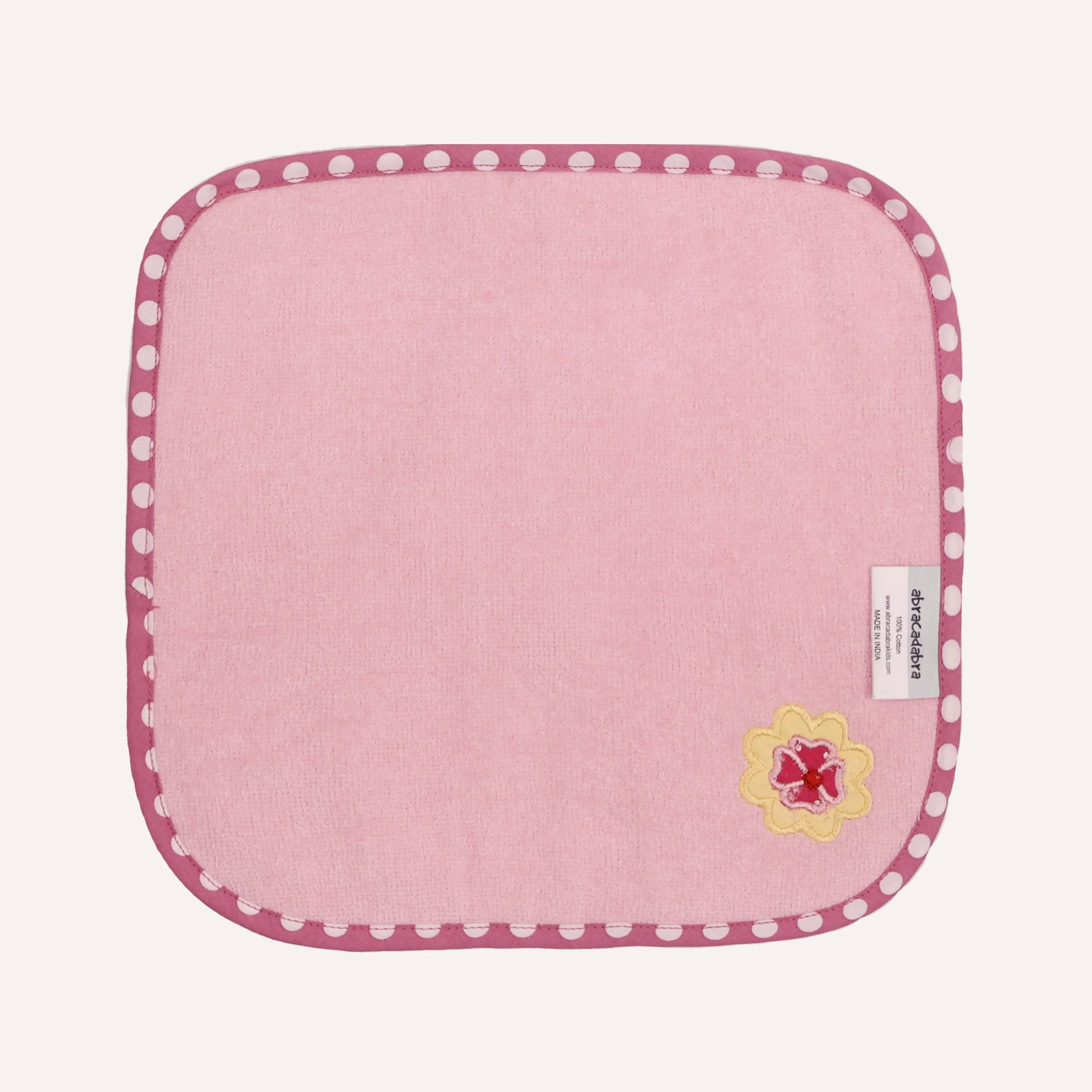 Abracadabra Hooded Towel with 2 Face Washers - Blossom