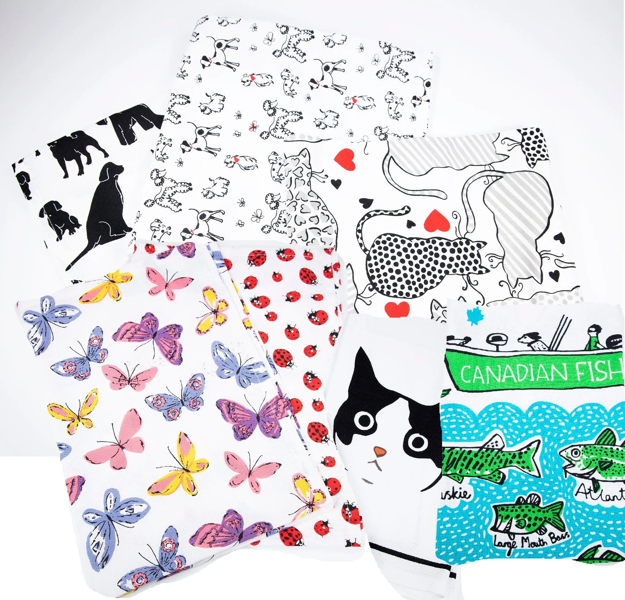 Animal Tea Towel