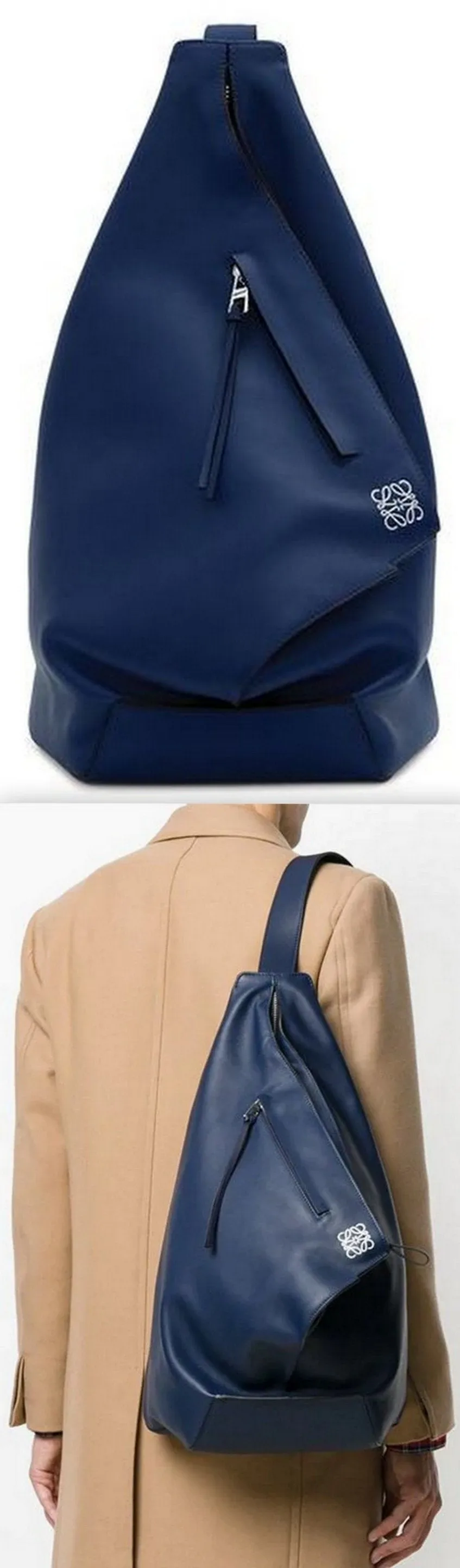 Anton Backpack, Navy Blue