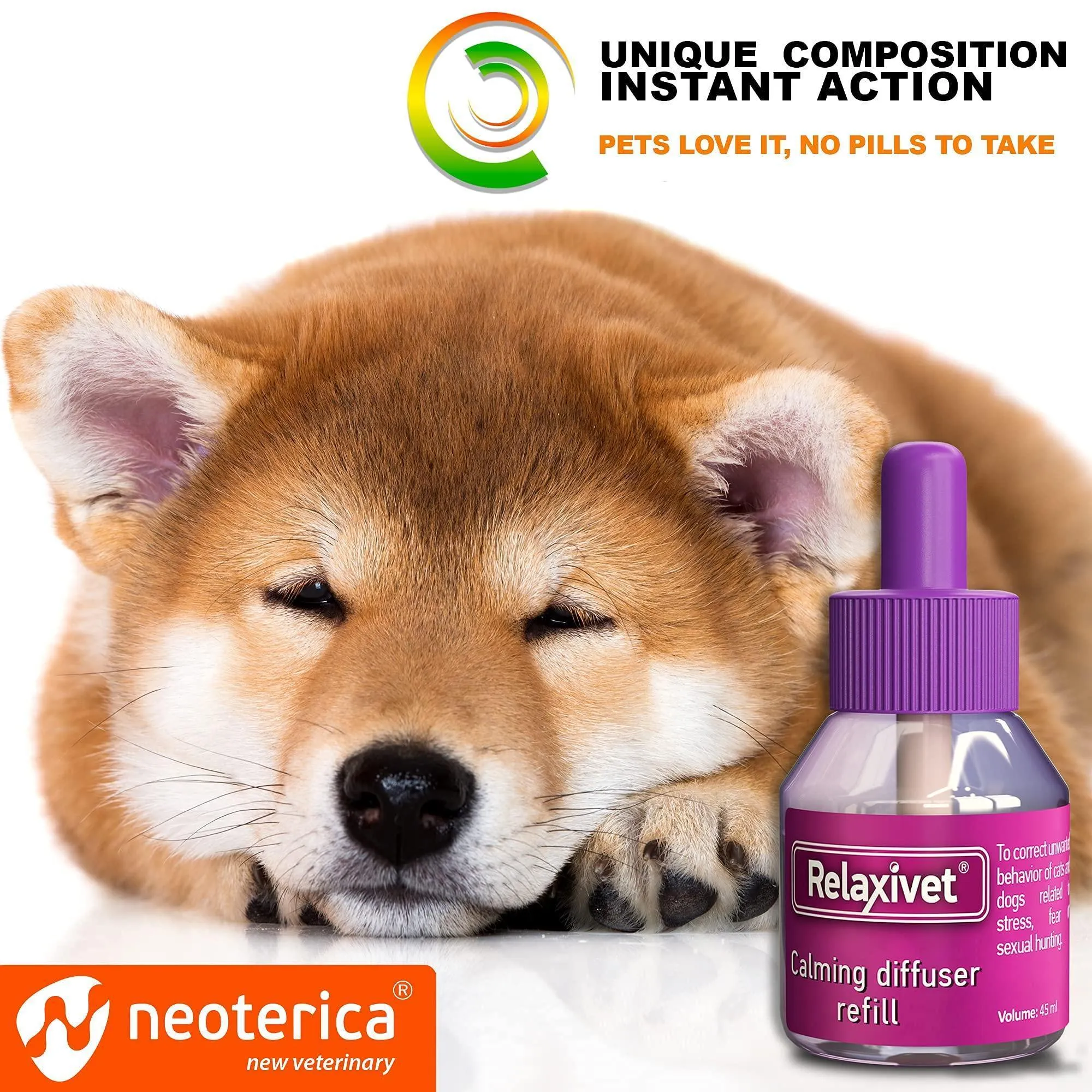 Anxiety Relief Pheromones Calming Diffuser Kit for Dogs