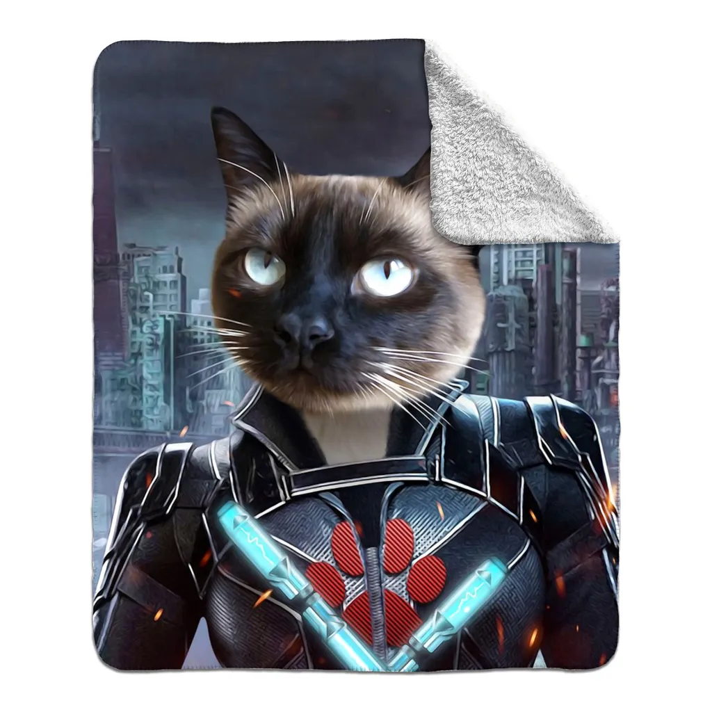 BLACK AZNITE - FLEECE SHERPA BLANKET