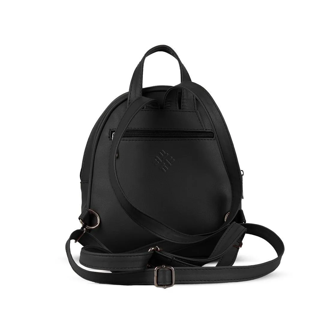 Black O Mini Backpacks Happy blue