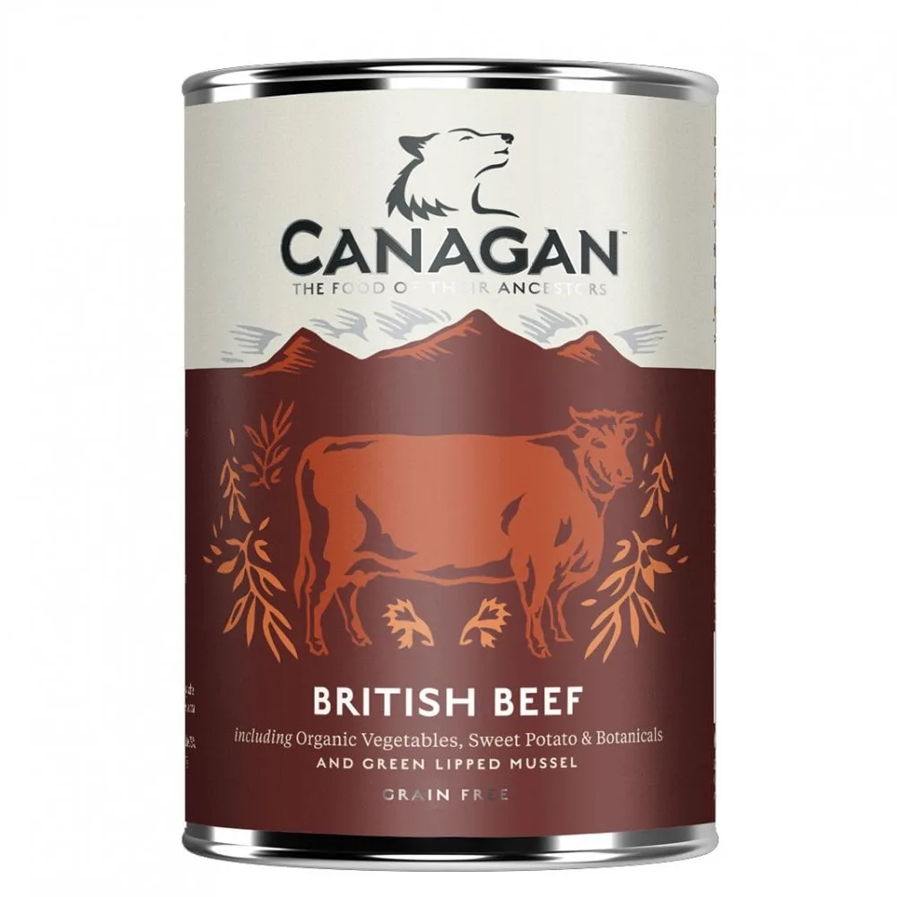 Canagan British Beef Grain Free Tinned Dog Food