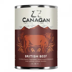 Canagan British Beef Grain Free Tinned Dog Food