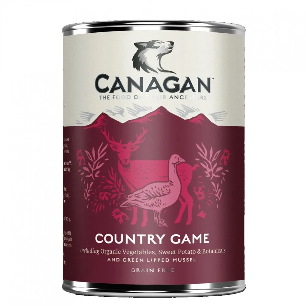 Canagan Country Game Grain Free Tinned Dog Food