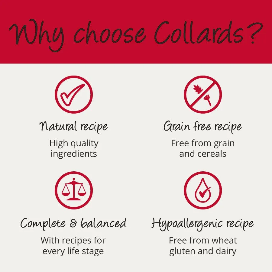 Collards Grain Free Chicken and Potato Adult Dry Dog Food - 2kg