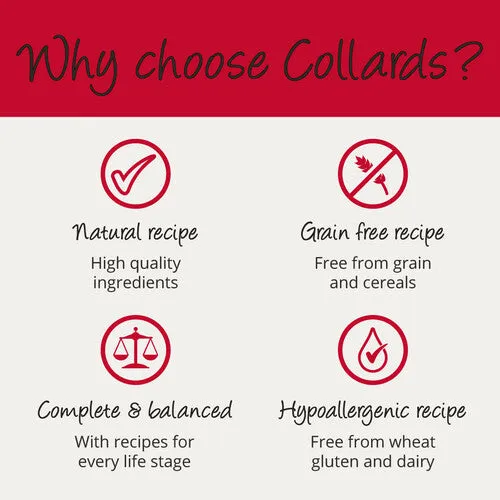 Collards Grain Free Chicken and Potato Adult Dry Dog Food - 2kg