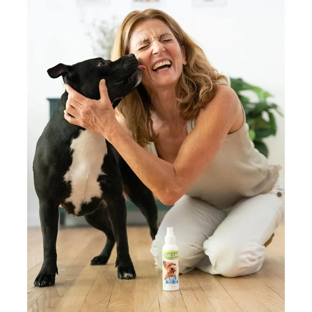 Core Pet Oral Care Gel for Dogs & Cats - Salmon Flavor, 4-oz