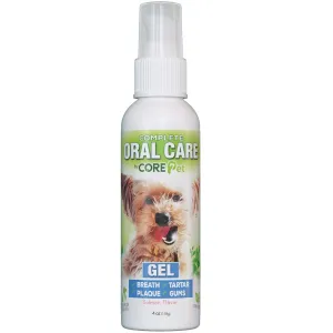 Core Pet Oral Care Gel for Dogs & Cats - Salmon Flavor, 4-oz