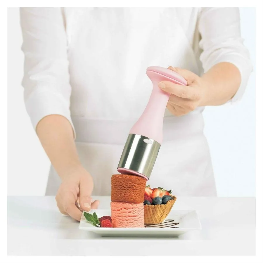Cuisipro Scoop and Stack Ice Cream Scoop Pink