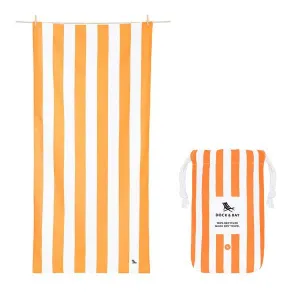 Dock & Bay - Quick Dry Towels - Cabana - Ipanema Orange