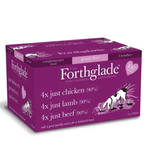 Forthglade Just Natural Grain Free Dog Food Multipack
