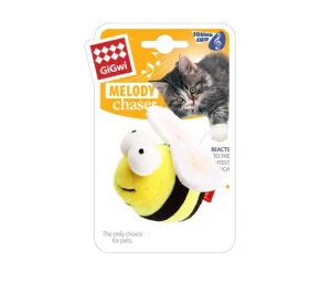 GiGwi - Melody Chaser with Motion Activated Sound Chip - Bee