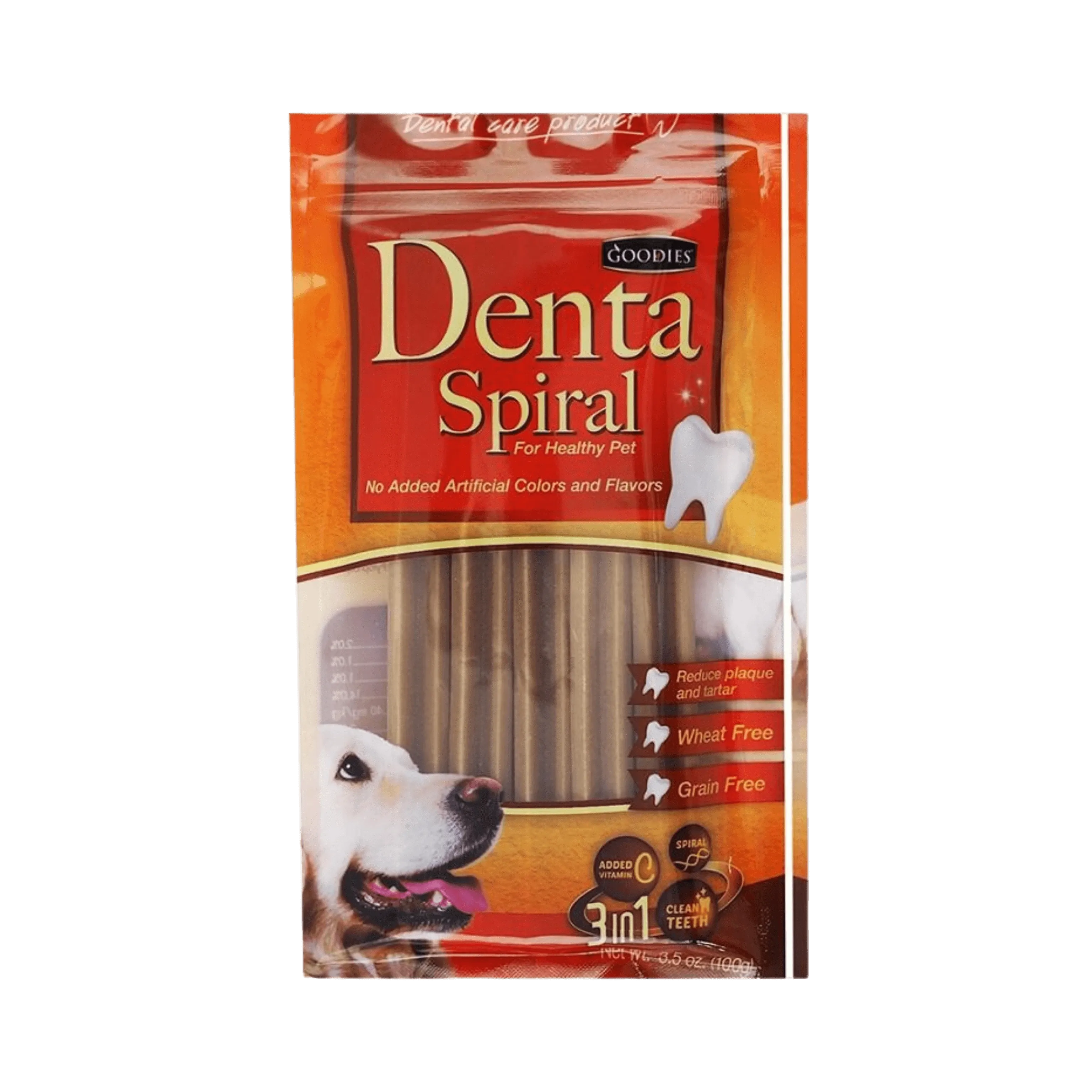 GOODIES DENTAL SPIRAL STIX