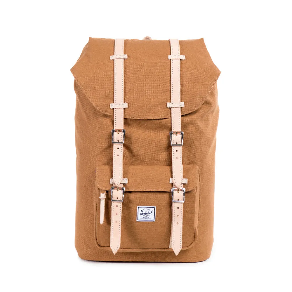 Herschel Supply Little America Canvas Backpack - Caramel