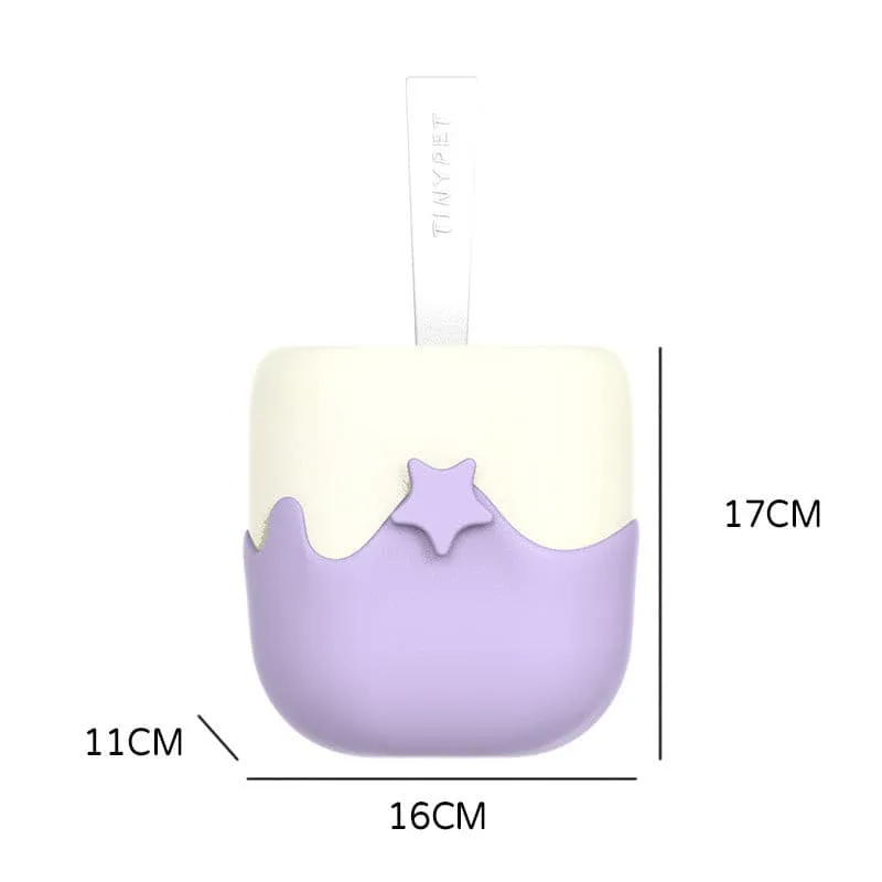 Ice Cream Style Cat Litter Scoop Set with Holder