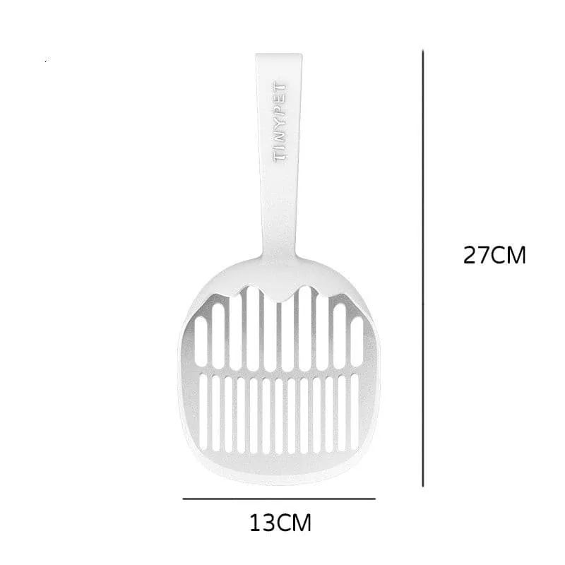 Ice Cream Style Cat Litter Scoop Set with Holder