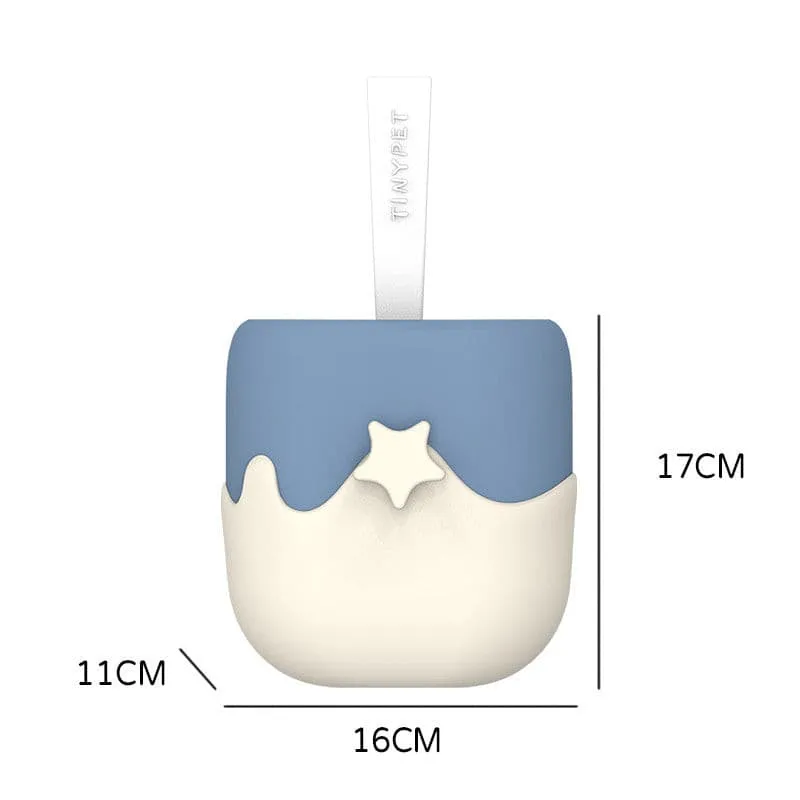 Ice Cream Style Cat Litter Scoop Set with Holder