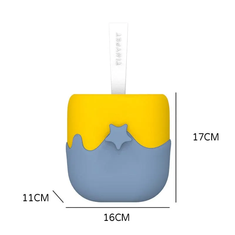 Ice Cream Style Cat Litter Scoop Set with Holder
