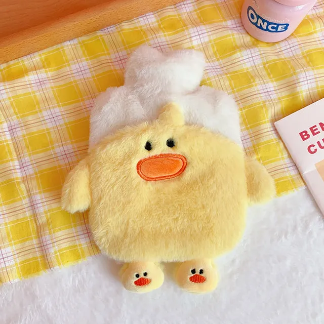 Kawaii Cute Fluffy Hot Water Bottles