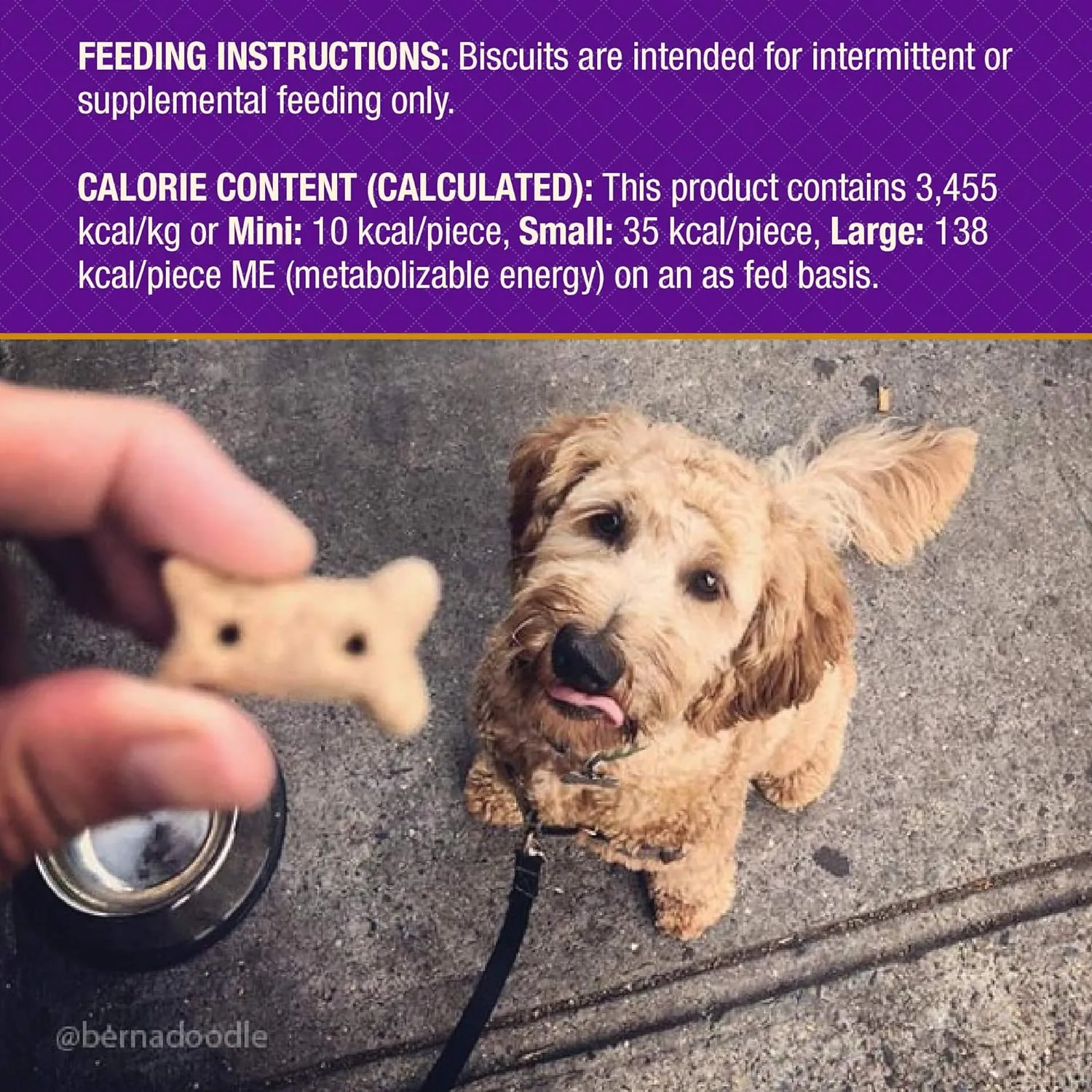Old Mother Hubbard by Wellness Classic Original Mix Natural Dog Treats, Crunchy Oven-Baked Biscuits, Ideal for Training, Mini Size, 3.8 pound bag