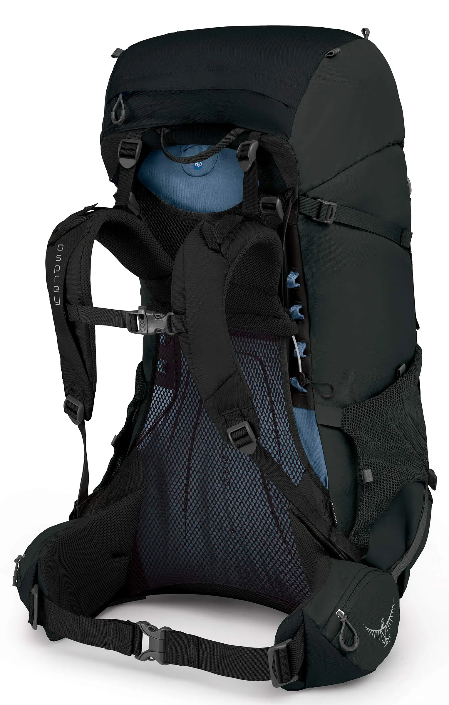 Osprey Packs Rook 65 Backpacking Pack, Black, One Size
