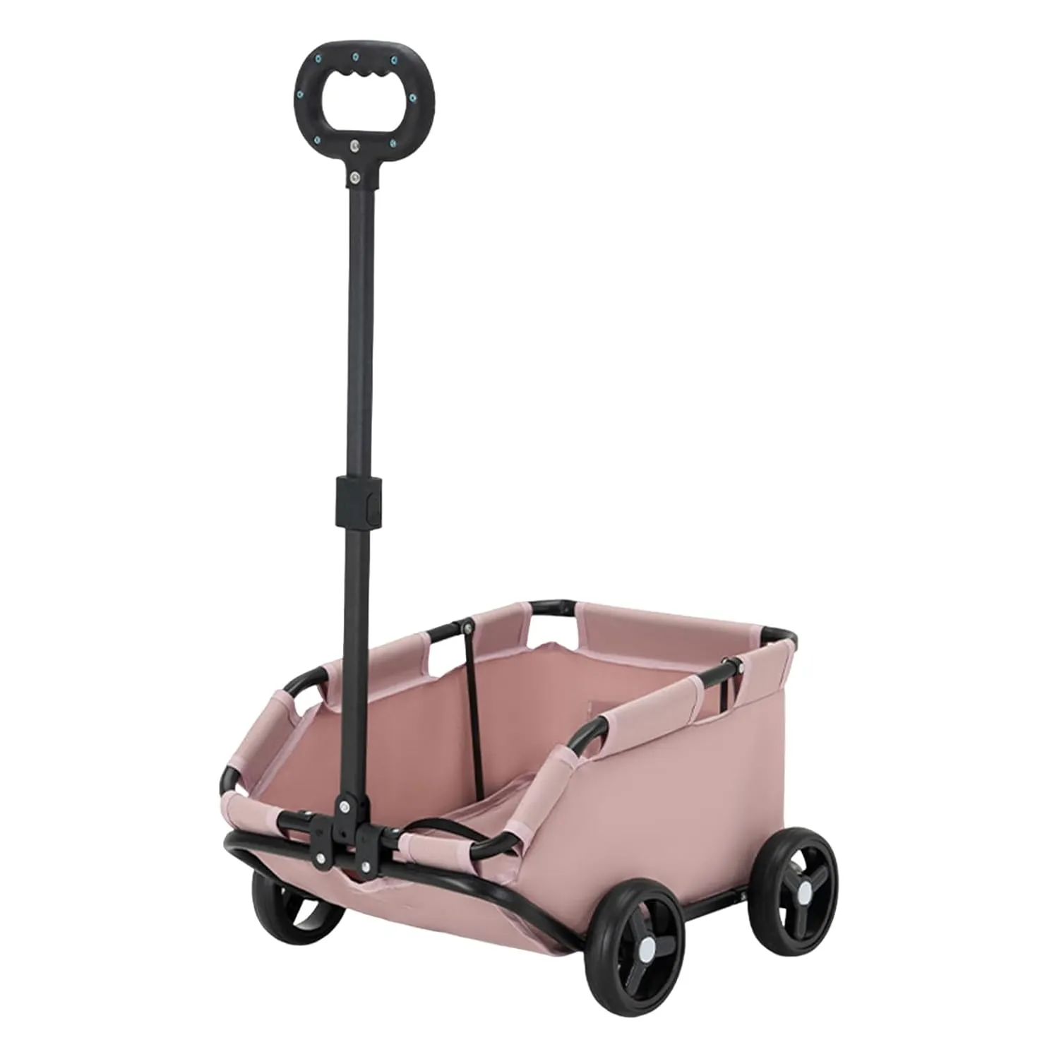Pet Stroller Dog Cart 4 Wheels Folding Small Dogs Cats Stroller Pet Strolling Cart for Travelling Shopping Walking Playing