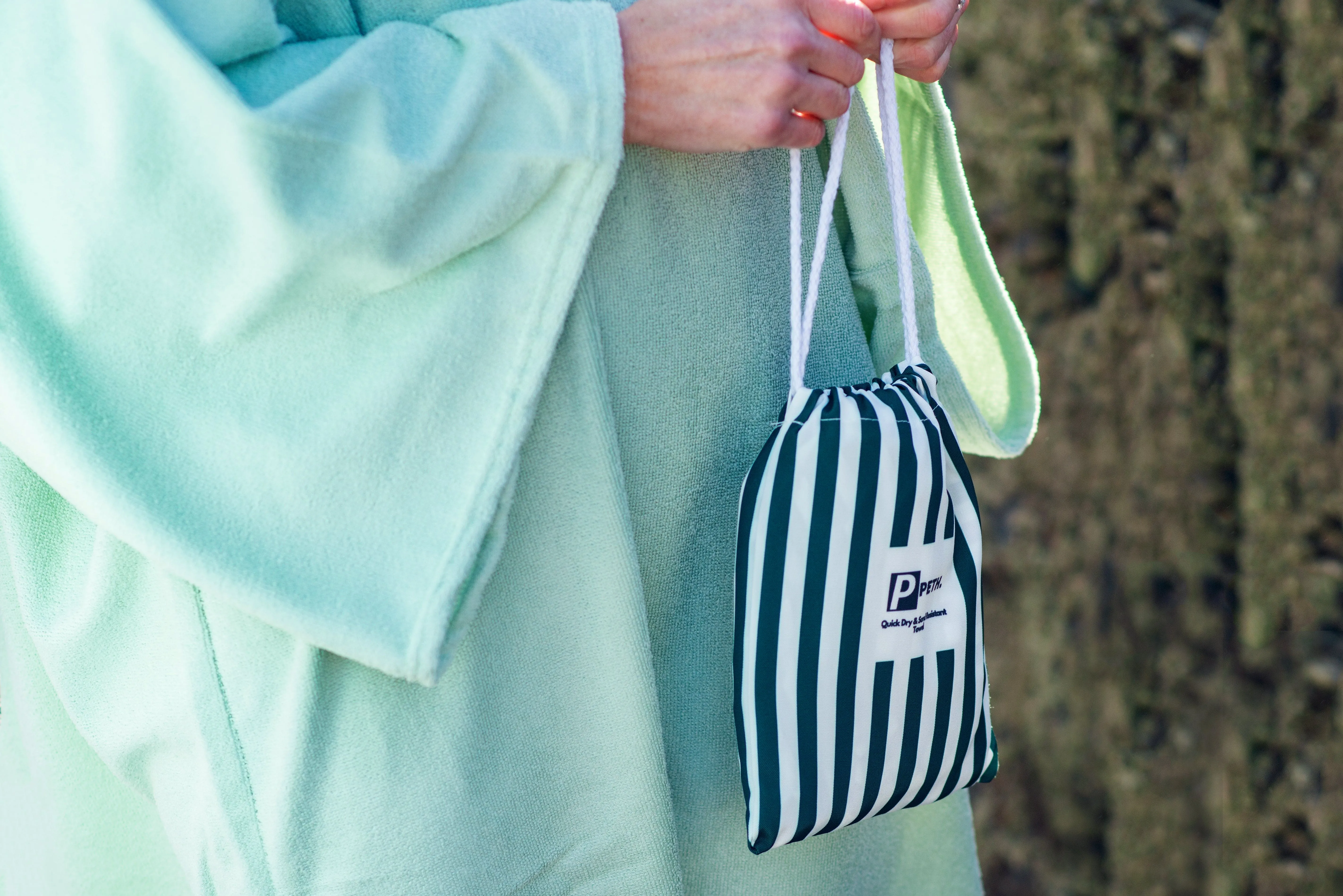 Quick Dry Travel Towel - Green