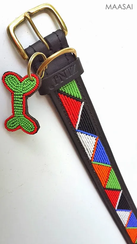 "Maasai" Beaded Dog Collars