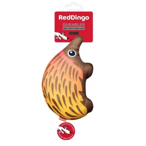 Red Dingo Durables Eddie The Echidna Soft Dog Toy