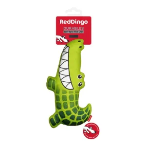 Red Dingo Durables Kyle The Crocodile Soft Dog Toy