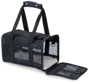 Sherpa Original Deluxe Airline Approved Travel Pet Carrier - Black - Medium