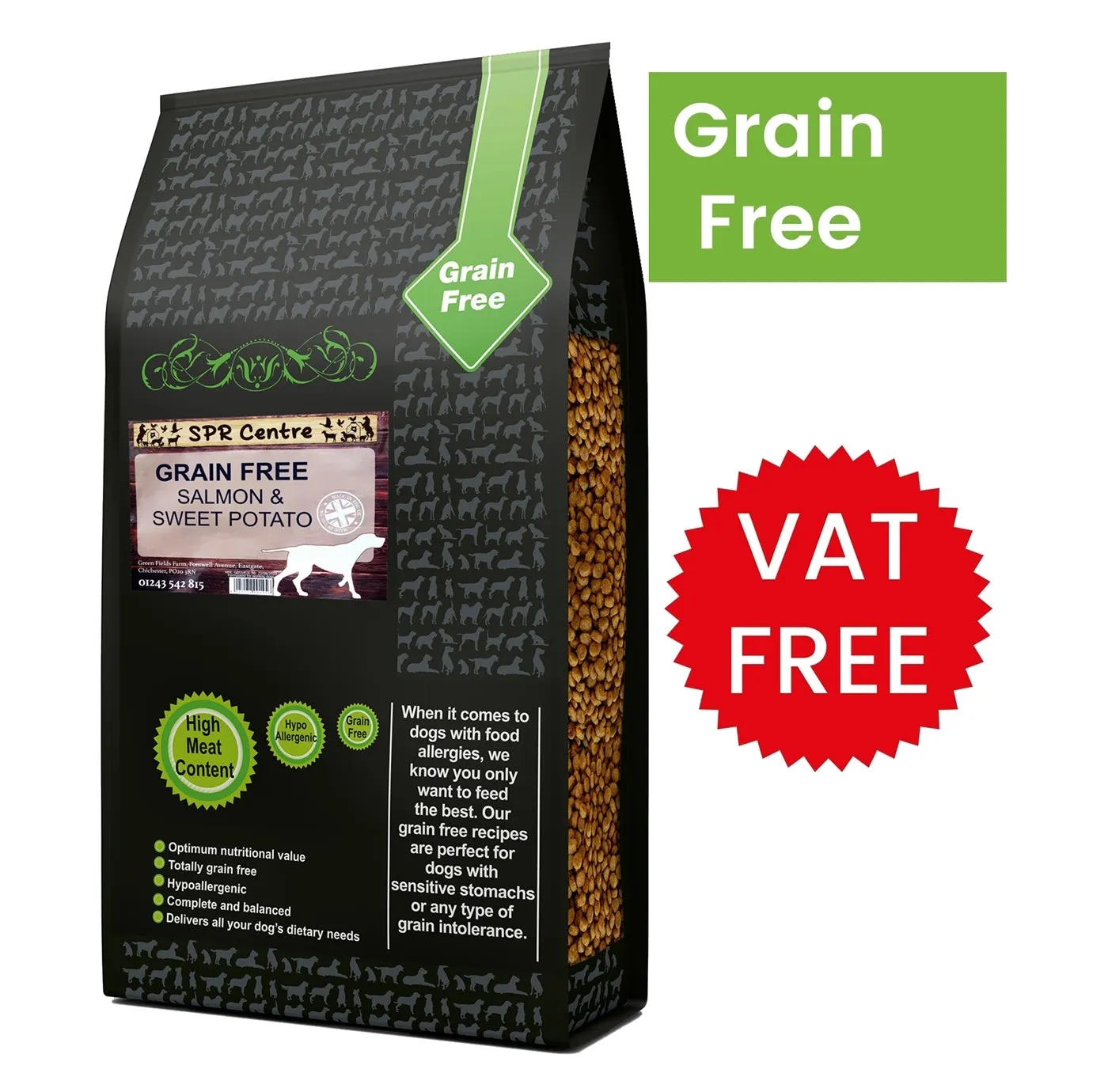 SPR - Grain Free Salmon & Sweet Potato Dog Food