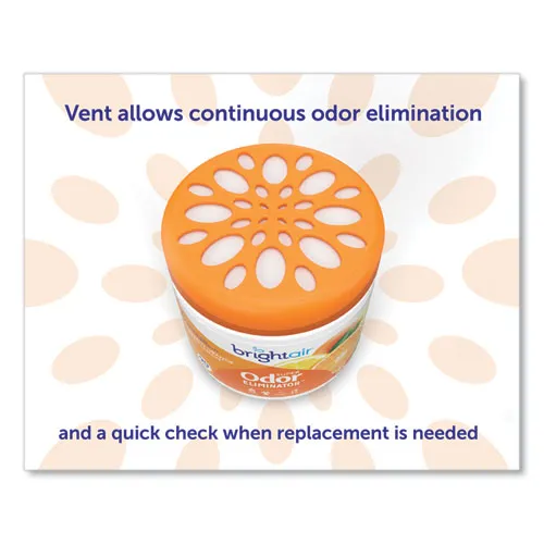 Super Odor Eliminator, Mandarin Orange And Fresh Lemon, 14 Oz Jar