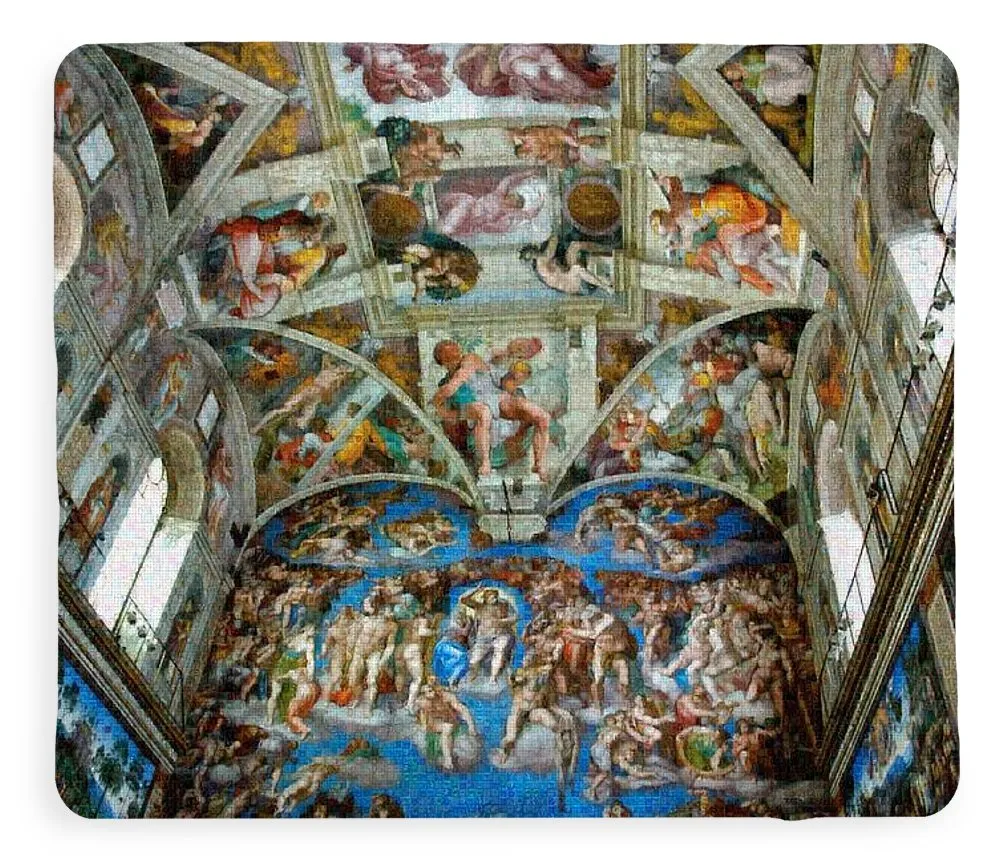Tribute to Michelangelo - Blanket