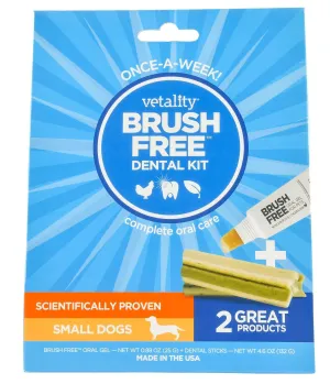 Vetality Brush Free Dental Kit for Dogs