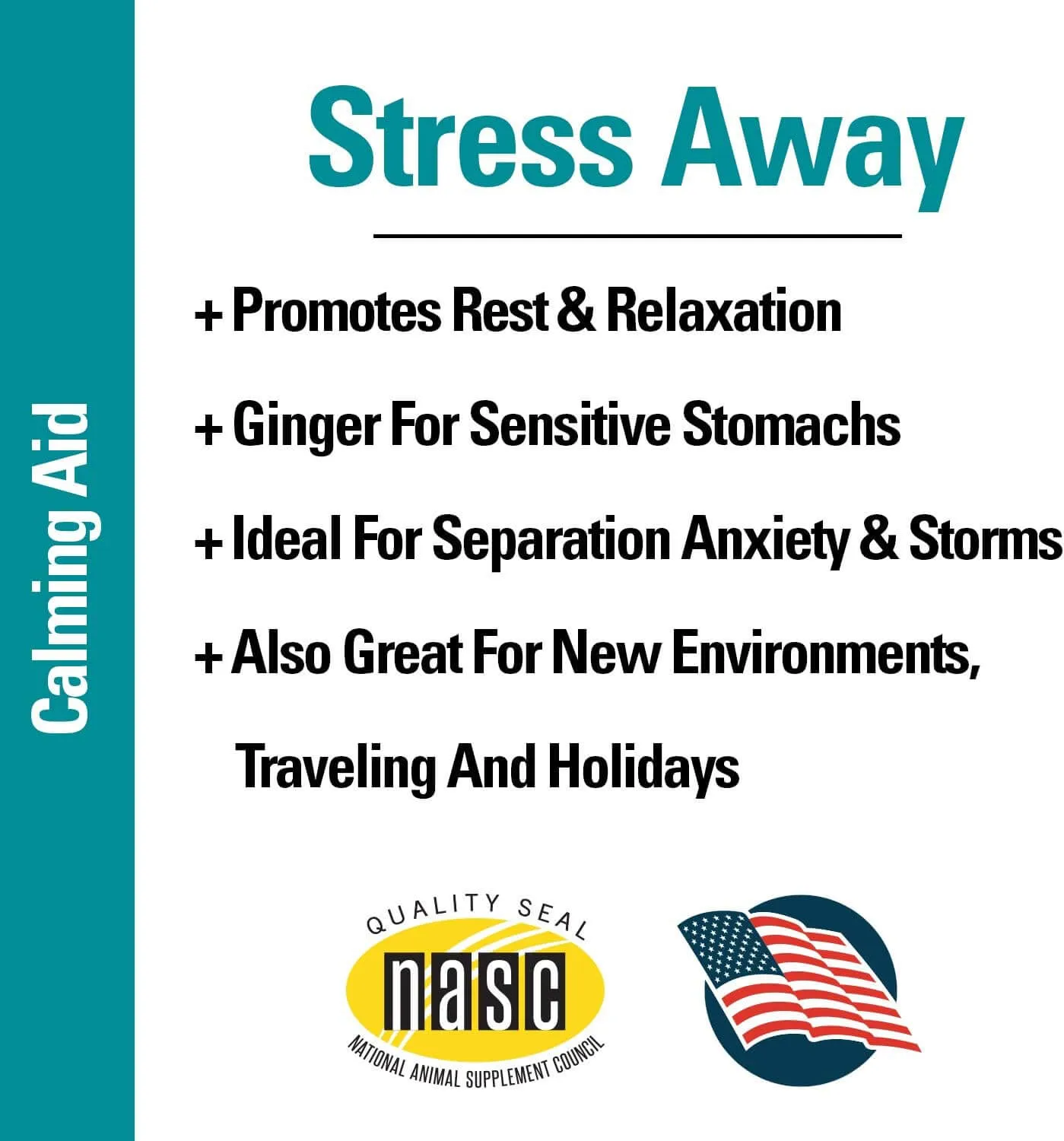 VetClassics Stress Away Cat and Dog Supplement