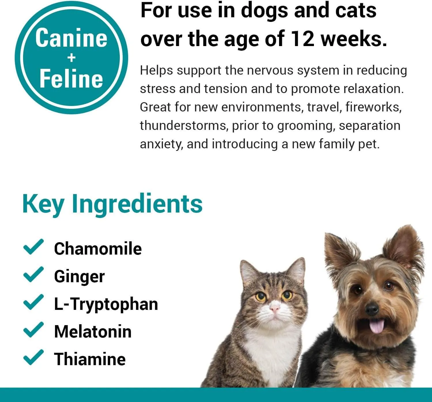 VetClassics Stress Away Cat and Dog Supplement