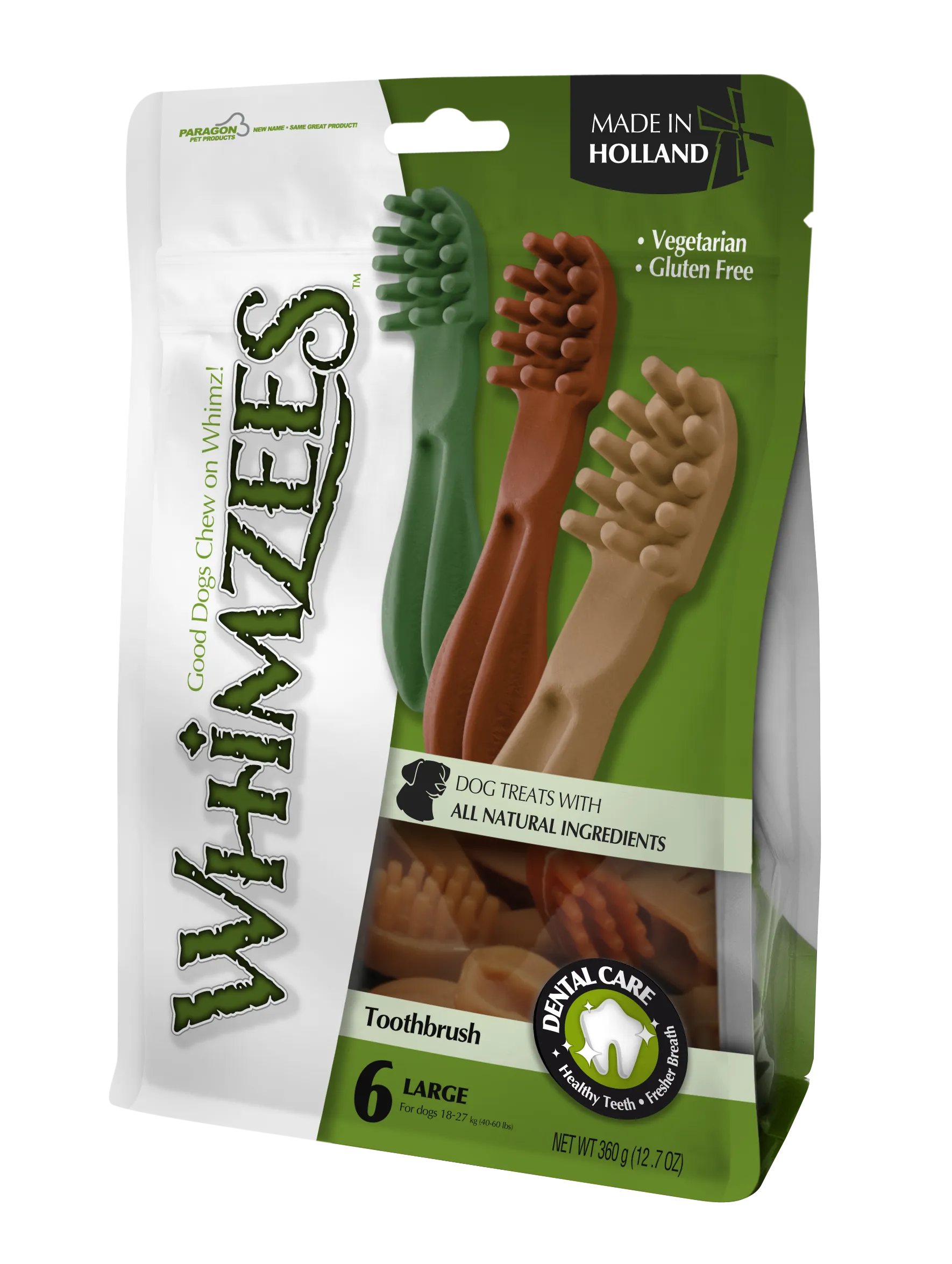 Whimzees - Toothbrush Star Dog Treat (6pk)