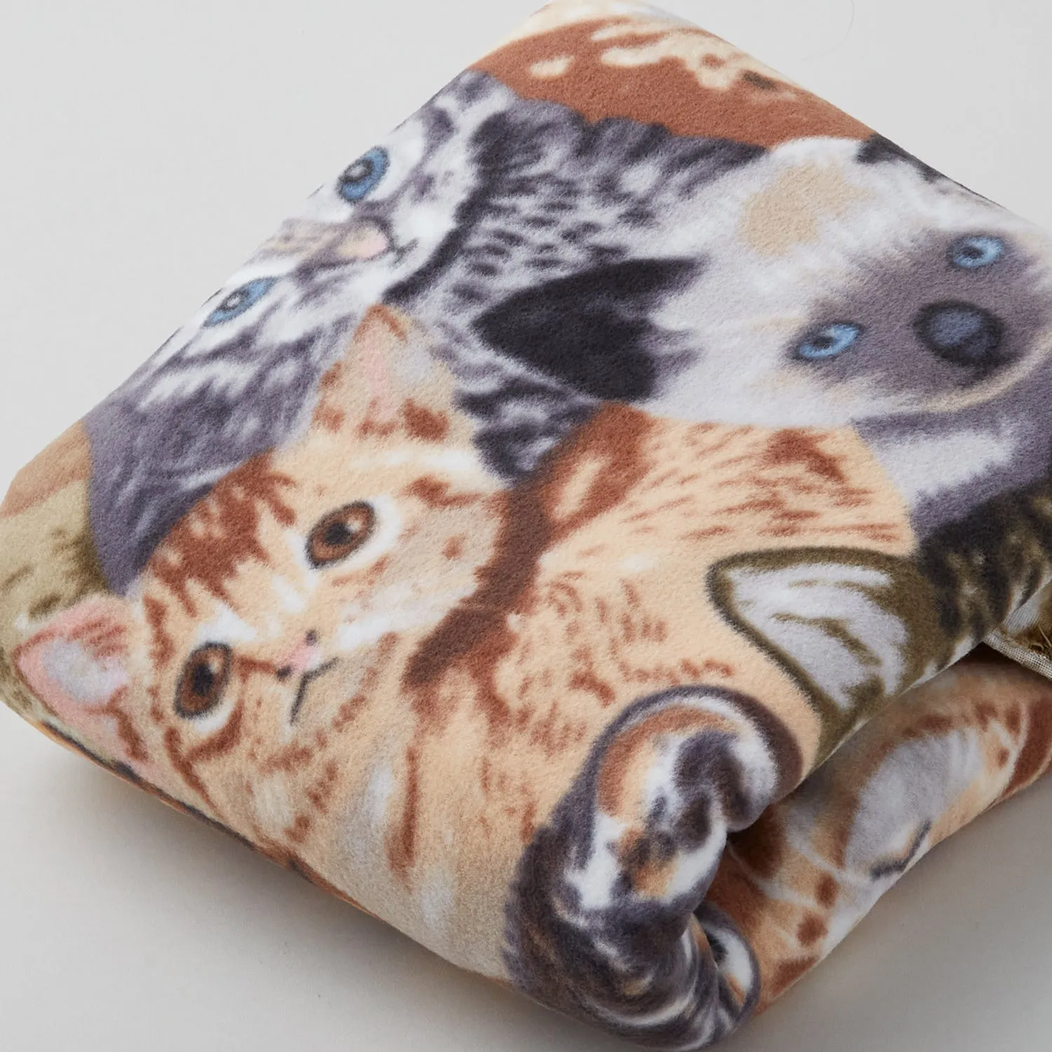 Winterfleece Prints - Kittens Multi 2 Yard Cut