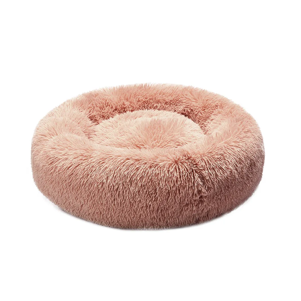 XLarge Dog Beds Pet Nest Calming Donut - Pink